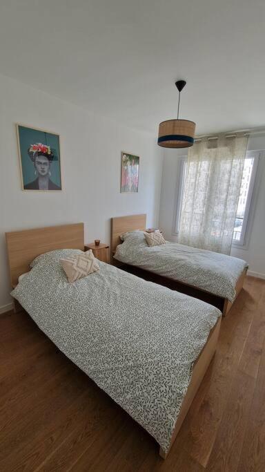Chic & Spacious 3-bedroom With Balcony Appartement Saint-Ouen (Seine-Saint-Denis)